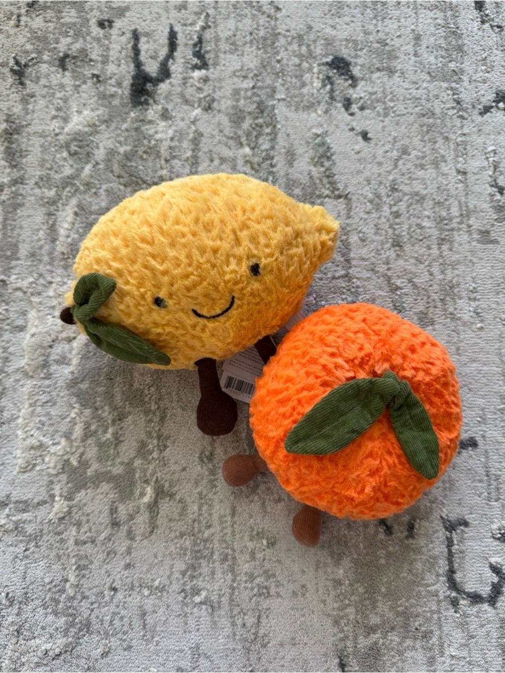 NWT Jellycat Small Amuseables Lemon and Clementine
